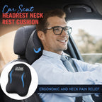 Car Neck Pillow Memory Foam Headrest Cushion Universal Support Pad