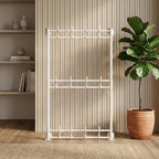 Carbon Steel Corner Shelf Rack for Bathroom Kitchen & Utility Use