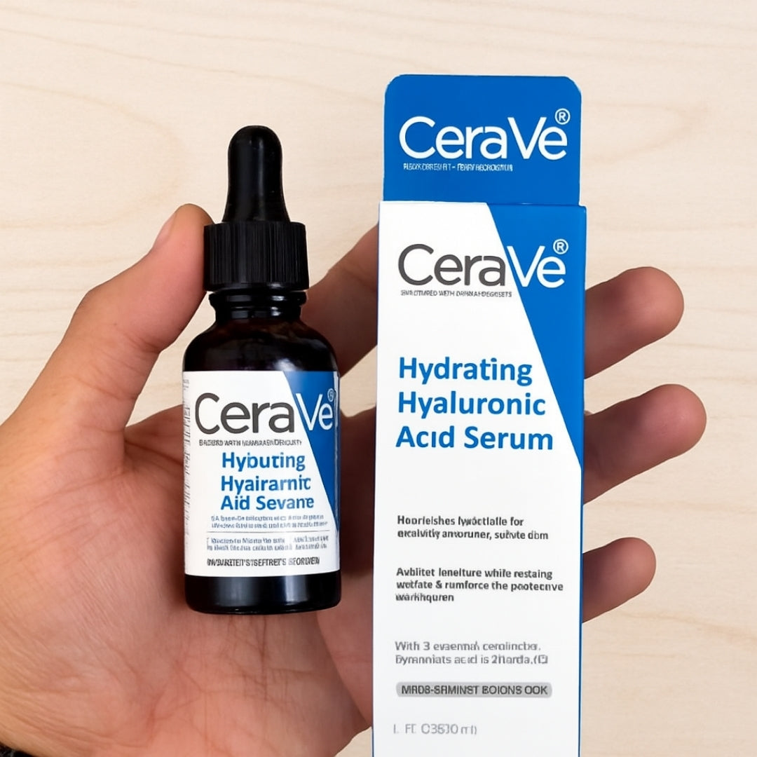 CeraVe Hydrating Hyaluronic Acid, Lightweight Face Serum for Smooth Skin