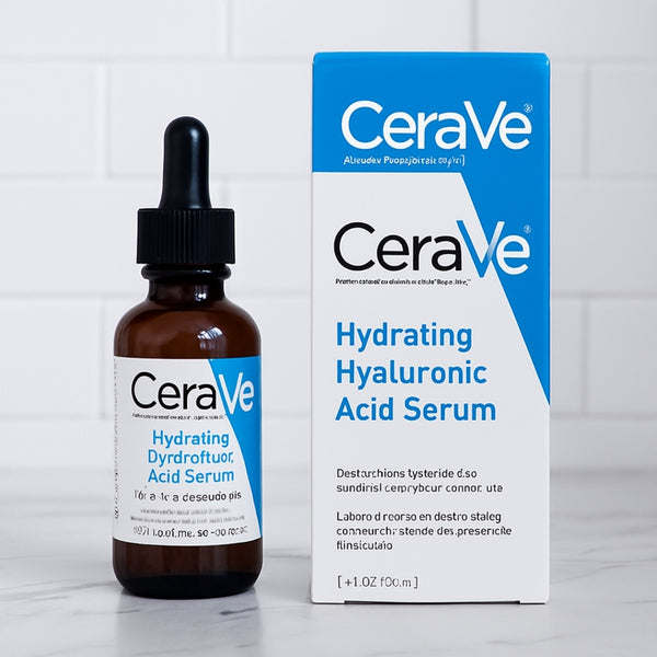 CeraVe Hydrating Hyaluronic Acid, Lightweight Face Serum for Smooth Skin