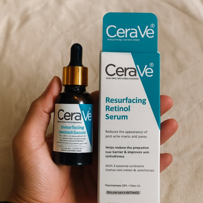 CeraVe Resurfacing Retinol, Gentle Face Serum for Smooth Skin Texture