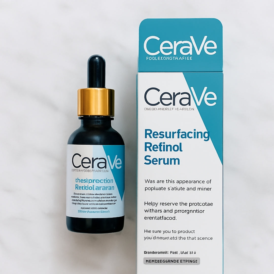 CeraVe Resurfacing Retinol, Gentle Face Serum for Smooth Skin Texture