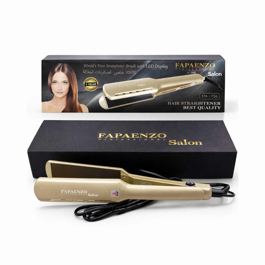 Ceramic Hair Straightener for Smooth and Shiny Styling