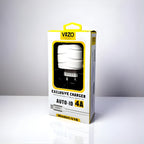 Charger, Vizo Smart Fast, Smart Fast Charger with 3 USB Ports