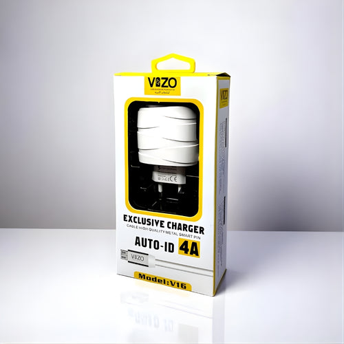 Charger, Vizo Smart Fast, Smart Fast Charger with 3 USB Ports