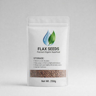 Flax Seeds – Premium Organic Superfood (250g)
