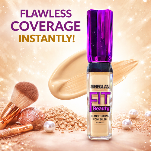 Fit Beauty Concealed, High Coverage, Flawless Finish for All Skin Types