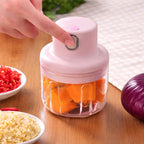 Chopper, Portable Electric Garlic and Vegetable