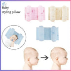 Soft Breathable Baby Pillow | Newborn Head Shaping Cushion for Flat Head Prevention