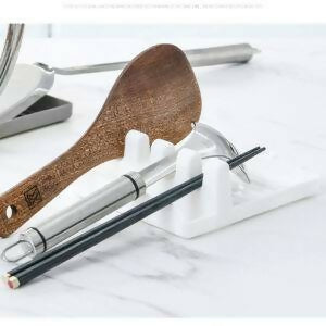 Spoon Rest (Plastic) – Kitchen Utensil Rest (Random Color)