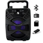 GTS-2422 Portable Bluetooth Speaker | 3 Inch Compact Wireless Speaker | Powerful Sound for Home, Travel & Outdoor