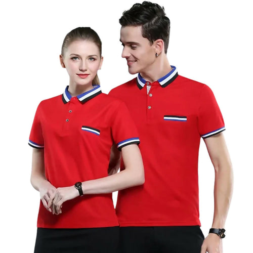 Premium Cotton Polo Shirt, Breathable Long-Staple Fabric, forUnisex