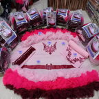 Net Maxi, Neck Patch & Silk Ribbon, Barbie Doll, for Kids'