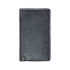 Gents Gear long black leather wallet for men with sleek and modern design