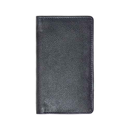 Gents Gear long black leather wallet for men with sleek and modern design