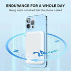 10000mAh Magnetic Wireless Power Bank - Fast Charging Android and IPhone both Suteable Power Bank