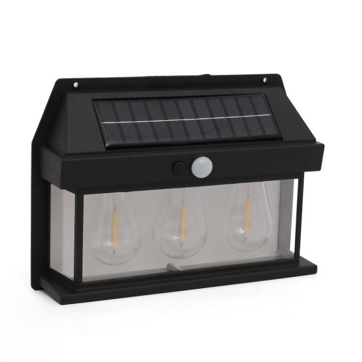 Solar Interaction eall Lamp outdoor Motion Sensor Light Solar Powered LED wall Light waterproof .