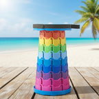 Collapsible camping stool