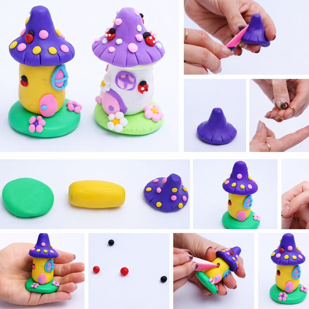Colorful Modeling Clay Kit for Kids Craft Activities