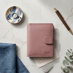 Compact Wallet with Multiple Card Slots, Genuine Leather, for men