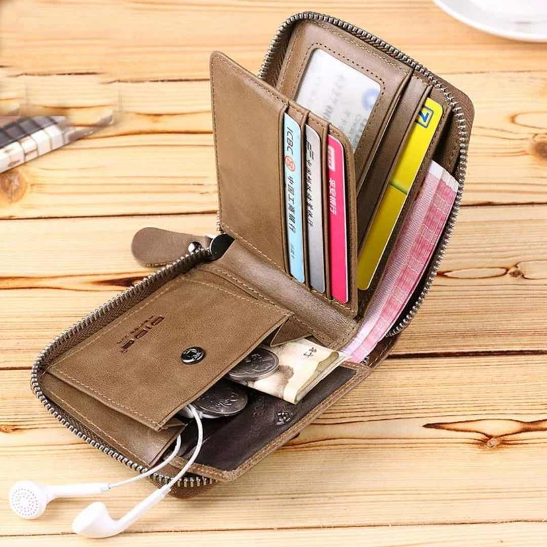 Compact Wallet with SIM Card Slot