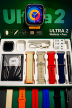 S200 Smart Watch, Full Display with Original Strap, Wallet Feature Protective Cover
