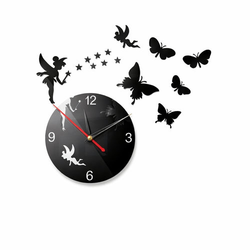 Creative Wooden Heart Clock with Light for Home Decor and Gift