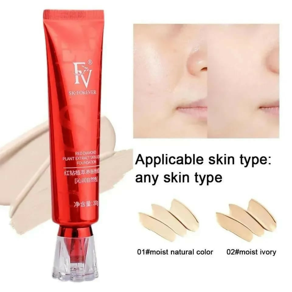 Flicka 2-In-1 Makeup Deal – Primer (60g) + Foundation (30g) Combo