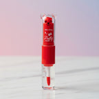 Cute Bear Lip Balm with Lip Oil Hydrating Glossy Finish Lip Care 6 Colors