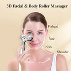 3D Face Massager Roller – Y Shape Facial Contouring Roller for Face Lift, Puffiness Reduction & Skin Tightening