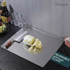 Stainless Steel Cutting Board! ?✨ Durable, hygienic, and easy to clean—perfect for all your chopping needs. A must-have for any chef! - Size: 41x33Cm - Image 8 Stainless Steel Cutting Board! ?✨ Durable, hygienic, and easy to clean—perfect for all your