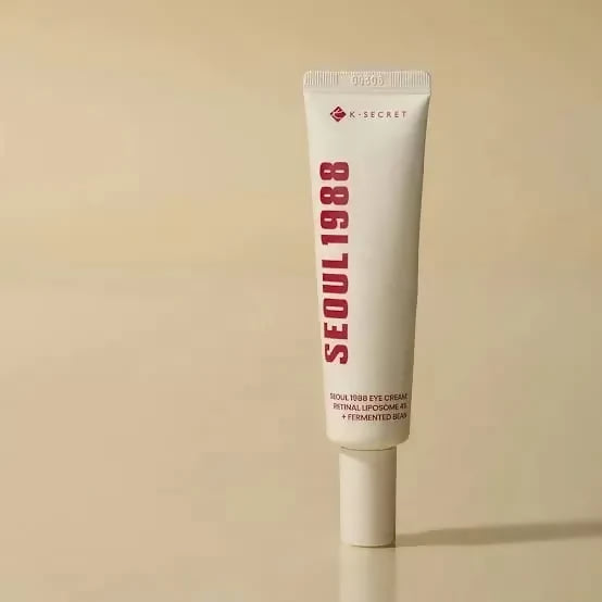 K-SECRET SEOUL 1988 Eye Cream: Retinal Liposome 2% + Fermented Black Bean – Advanced Anti-Aging & Brightening Formula – 30ml