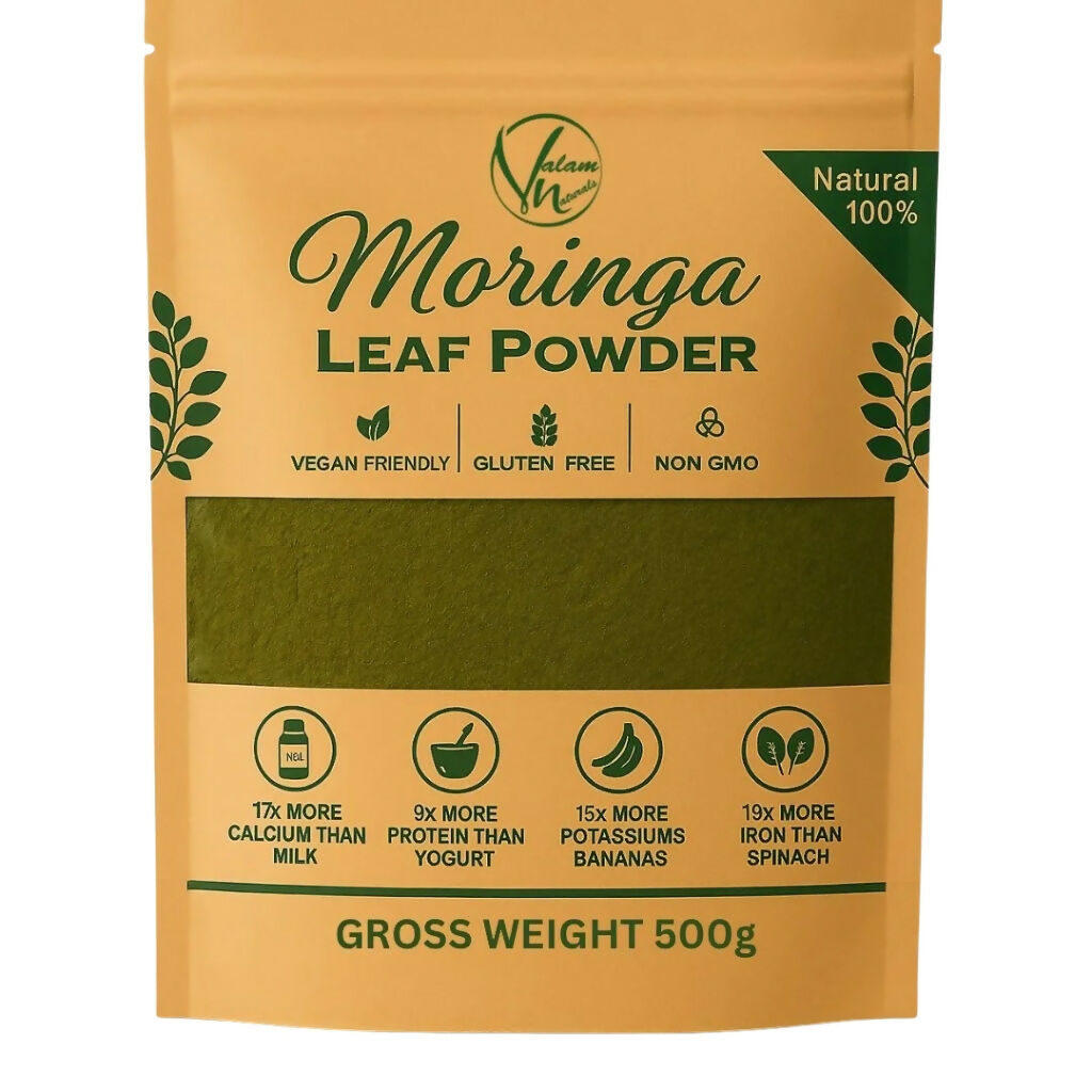 Organic Moringa Leaf Powder, 100% Natural Superfood