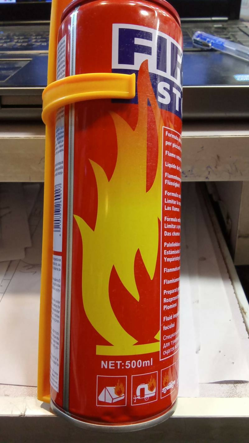 Fire stop Emergency Flame Retardant Spray _ Portable Mini Fire Extinguisher for car , Home & camping (500ml)