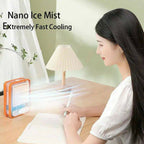 Rechargeable Mini Air Cooler Fan | USB Desktop Air Conditioner with Humidifier & Purifier – 3 Speed SEO Description: Stay cool and refreshed with this Rechargeable Portable Desktop Air Cooler Fan, featuring USB power, 3 adjustable speed levels