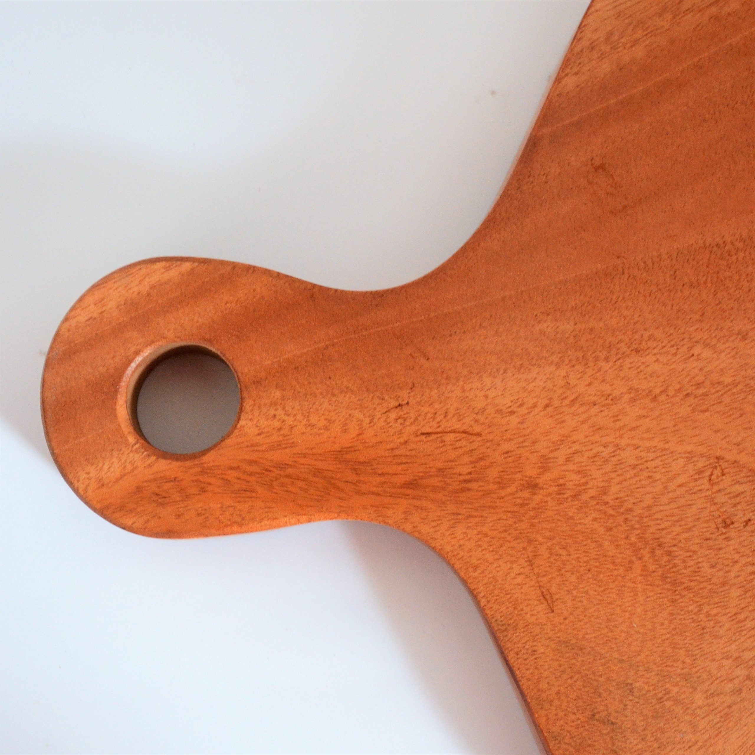 Leaf Wooden Platter Tray, Solid Wood Design, for Serving & Decor