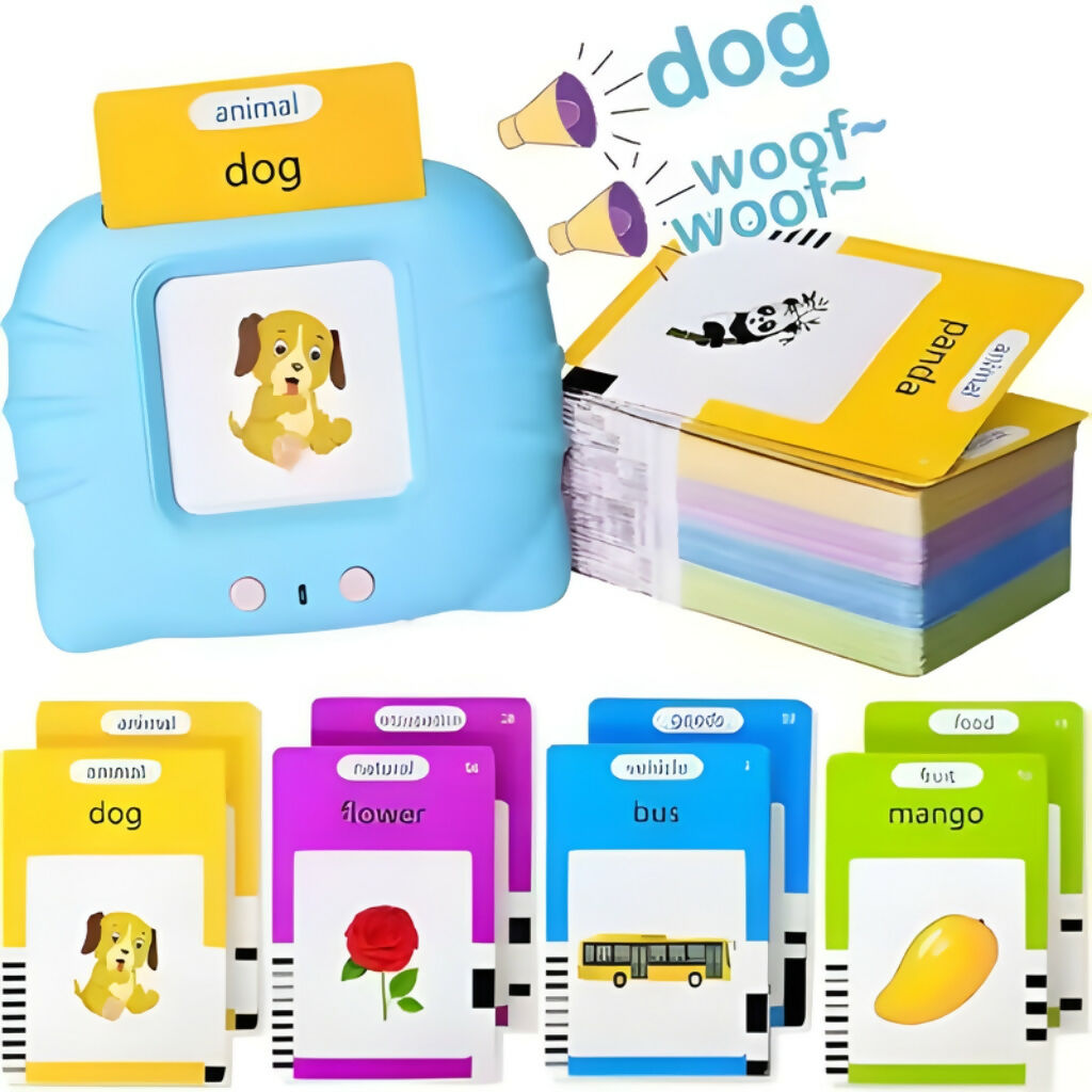 Talking Flash Cards, Interactive Audio Learning Set, for Kids