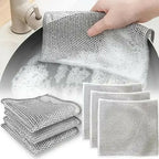 (pack off 10) Dish washing Cleaning cloth | Wire Dish washing Rugs for Kitchen Dishes