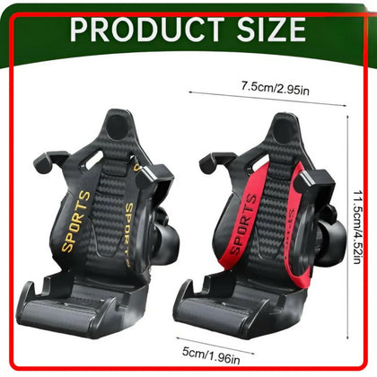 Car Phone Holder, 360° Rotating Universal Mount, Secure & Stylish