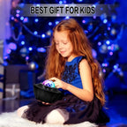 Galaxy Star Projector Lamp | LED Nebula Universe Effect & Built-in Speaker