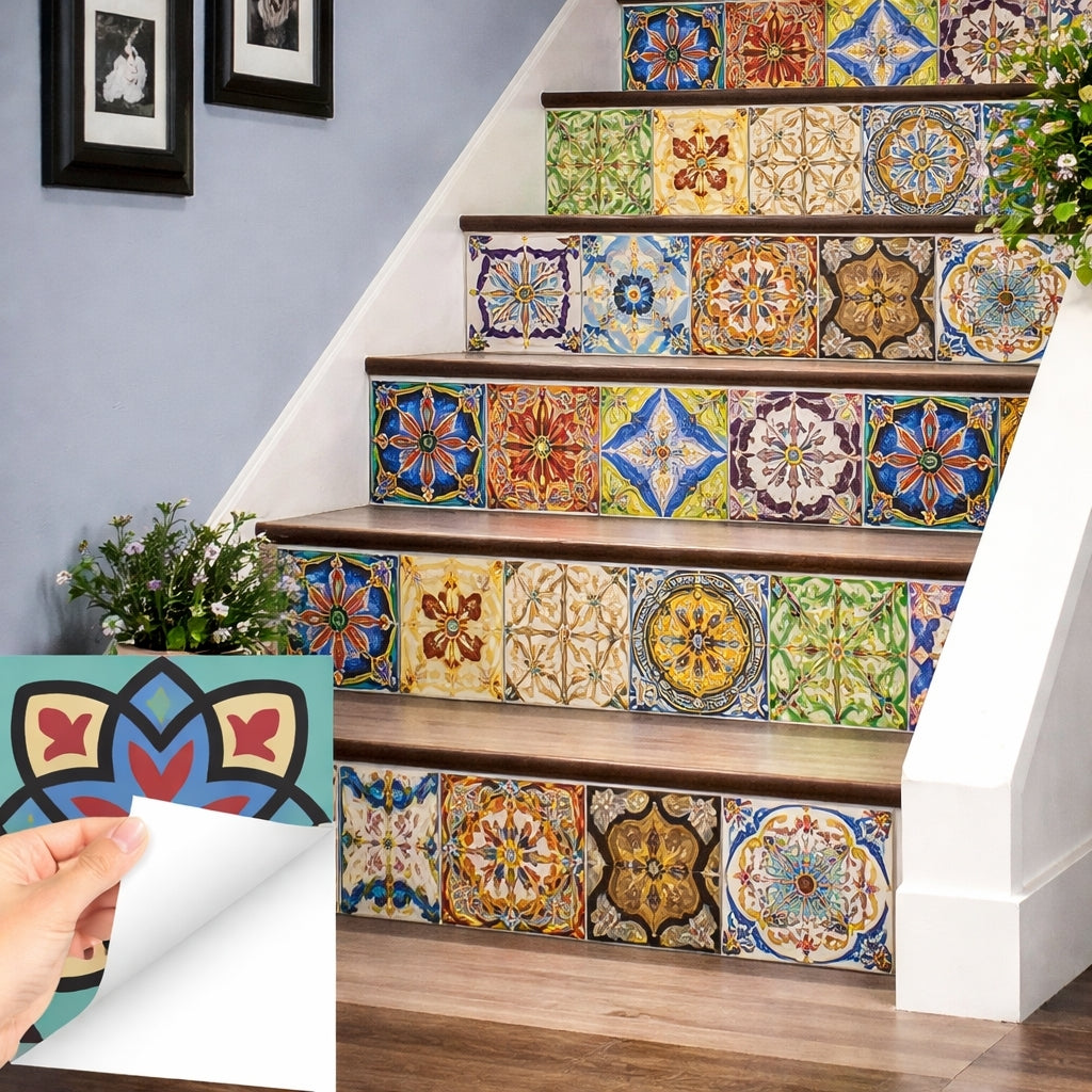 Decorative Tile Stickers for Kitchen Bathroom and Wall Design
