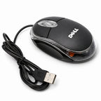 Dell USB wired mouse in black