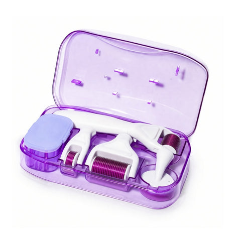Derma Roller, with Multiple Heads for Skin Care Routine