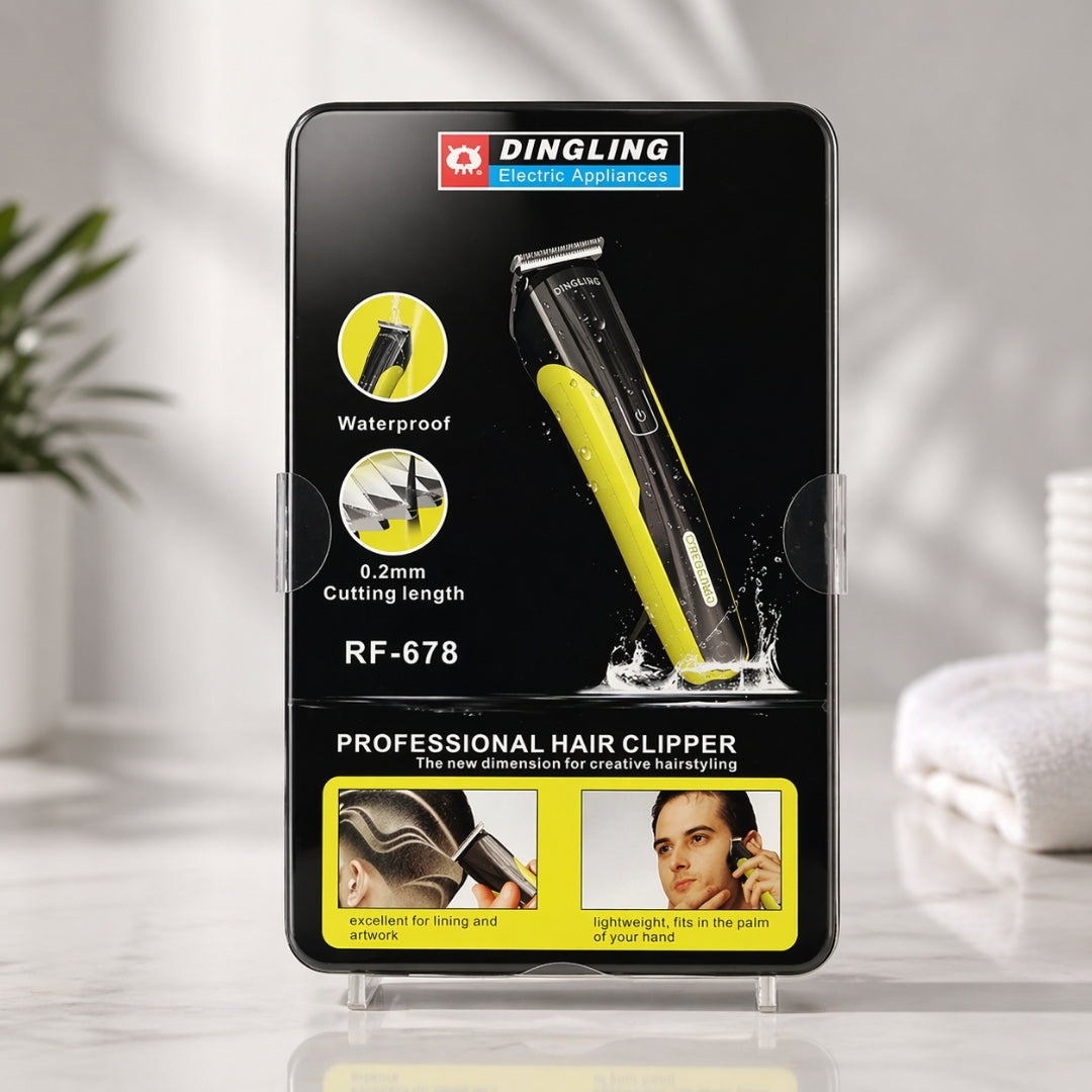 Dingling Electric Trimmer Adjustable Length Rechargeable Grooming Tool