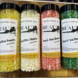 Finger Wax Hard Wax Beans For Hair Removal Pack Painless Quick Melting Easy Application – 400g (Random Color)