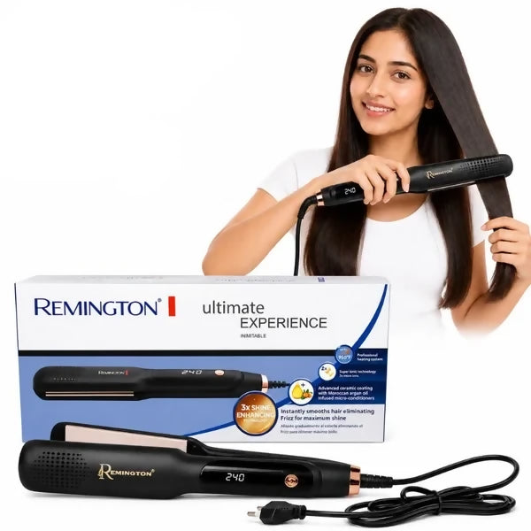 Remington Keratin Protect Intelligent Hair Straightener | Model FR-2110 | Advanced Ceramic Plates with Heat Protection Technology