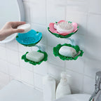Soap Holder, Creative Whale Shape Double Layer Bathroom Organizer