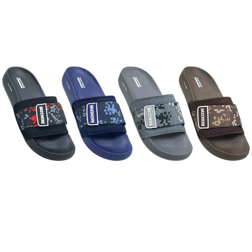 EVR Gents Slides, Cushioned Sole & Digital Camo Strap, for Men
