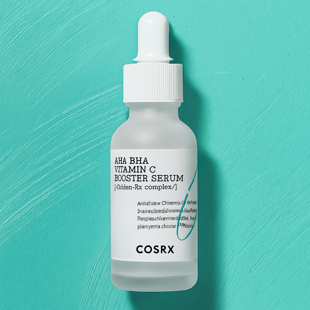 COSRX AHA BHA Vitamin C Booster Serum 30ml – Exfoliating & Brightening Face Serum for Smooth, Radiant, Even-Toned Skin