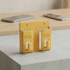Pack of 10 Universal Wall Mounted Mobile Phone Holders – Charging Stand & Remote Organizer